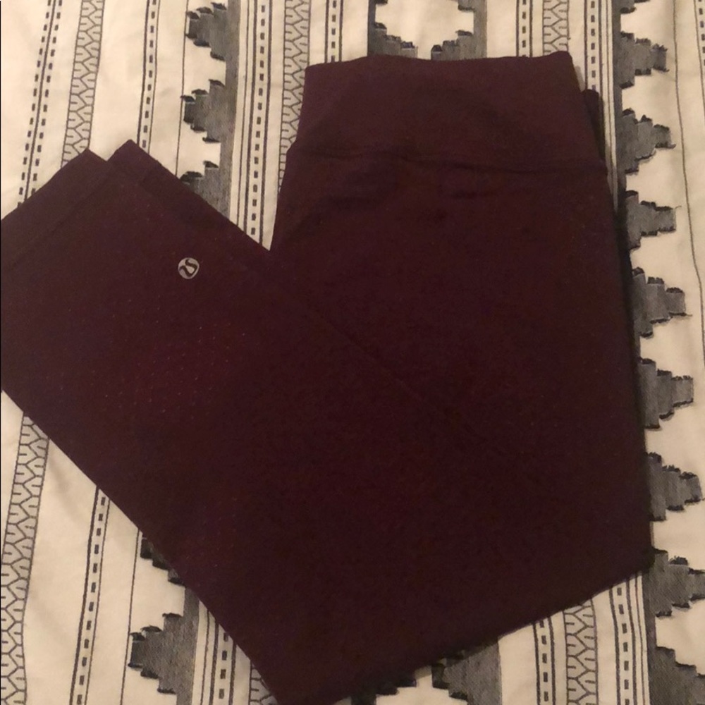 Lululemon crop leggings
